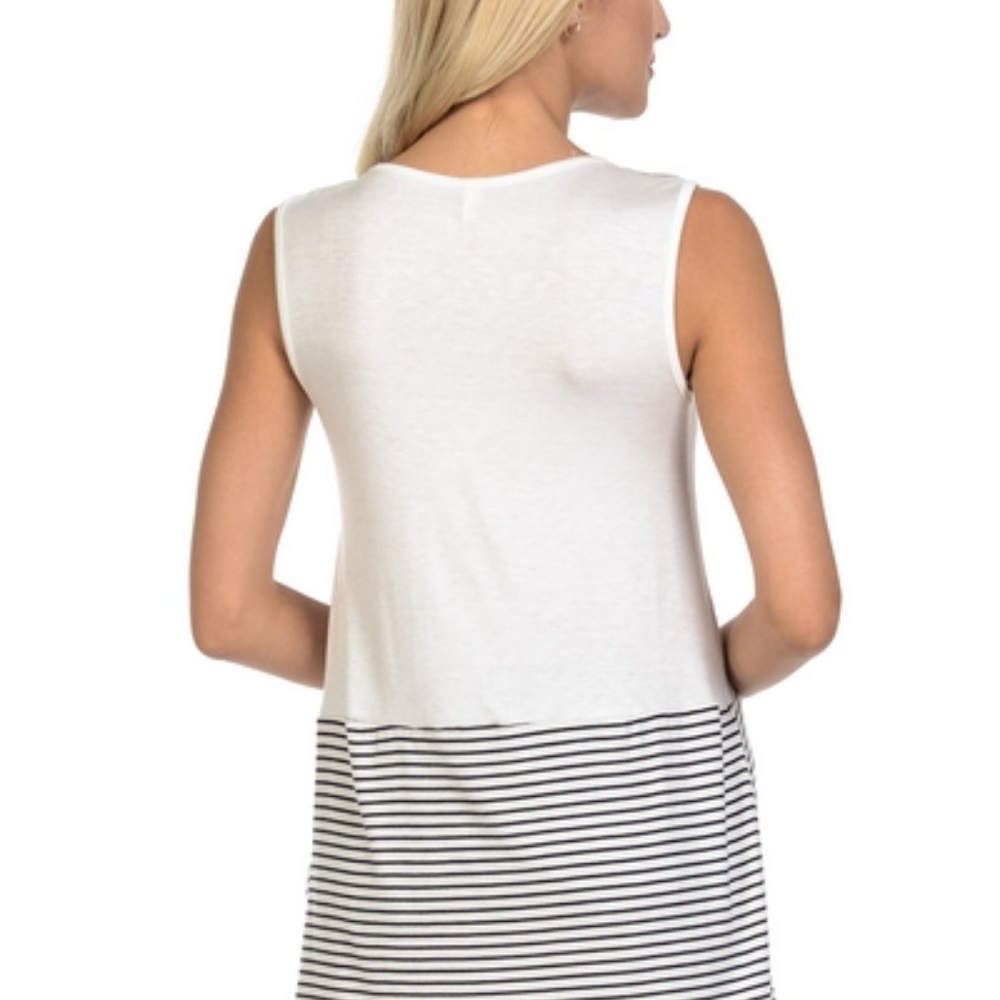 Floral Block Tank Top - Picture 3 of 3
